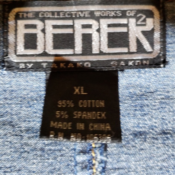 Berek Denim Jacket XL Blingly Jewel Elements - Picture 5 of 8